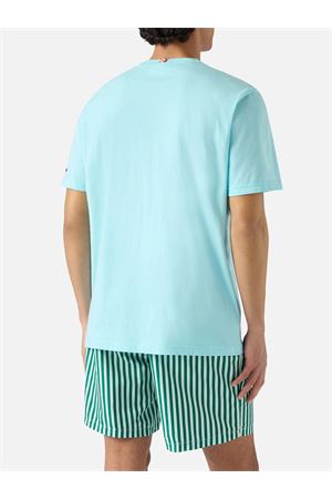 Portofino Man Cotton T-Shirt With Front Print MC2 SAINT BARTH | T-Shirt | POT000104515L